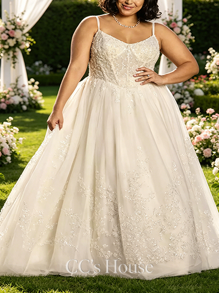 Ballet-Style Lace-Up Back Ballerina Tank Ball Gown